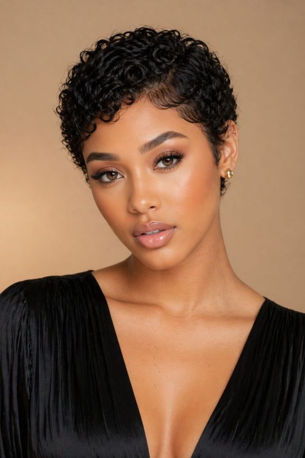 Customized pixie cut